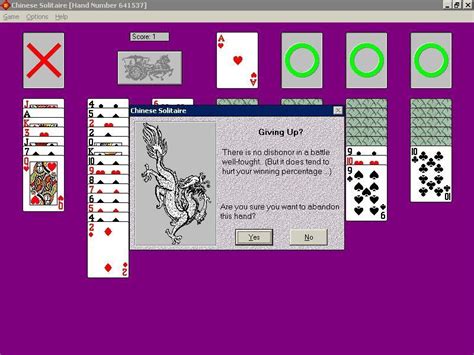 Chinese Solitaire Screenshots for Windows 3.x - MobyGames