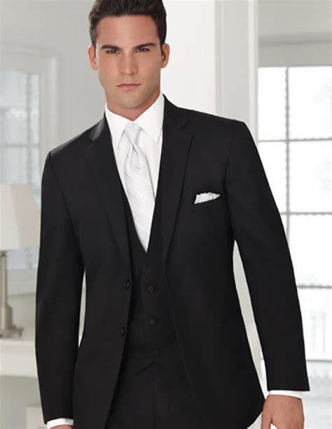 Aliexpress Buy Men Suit Styles For Wedding Groom Tuxedo Black