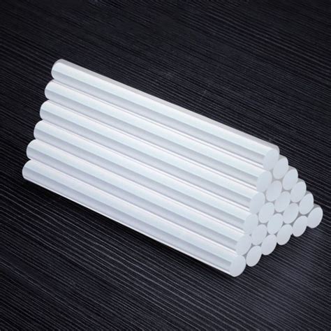 6 12 24Pieces Hot Melt Adhesive Transparent 7mm Glue Stick Silicone High Viscosity Strengthen