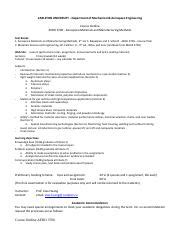 Course Outline Aero Pdf Carleton University Department Of