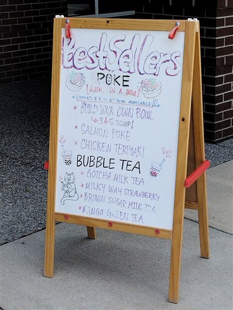 Menu At Gotcha Poke Bowl Bubble Tea Restaurant Mount Juliet