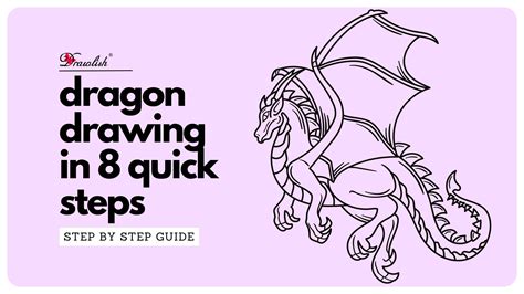 Draw A Dragon Drawing In 8 Quick Steps – Drawlish