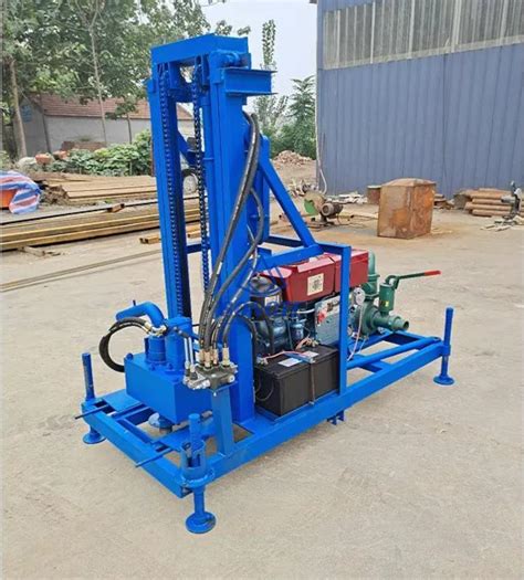 150m Trailer Type Small Water Well Drilling Rig SW 150W Songte The