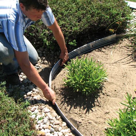 Easyflex Aluminum Landscape Edging Project Kit 8 Metal Garden Edging