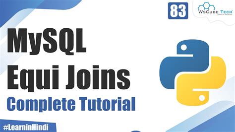 Explain Mysql Equi Join With Examples Python Tutorial For Beginners