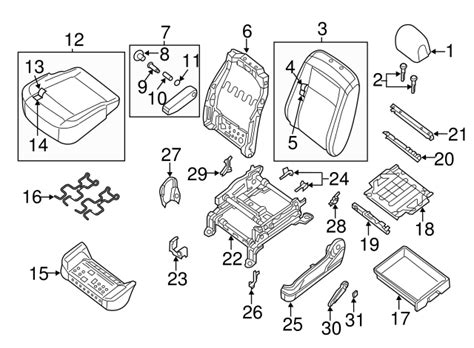 Nissan Seat Cushion Pc A Quirkparts