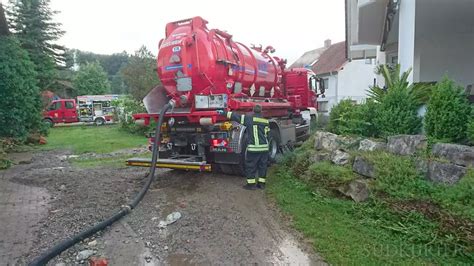 Ravensburg Feuerwehren Im Kreis Ravensburg R Cken Zu Unwetter