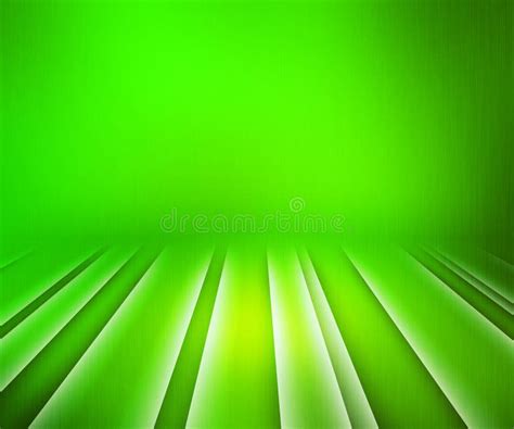 Glowing Stripes Green Stage Background Stock Photos - Image: 30369593