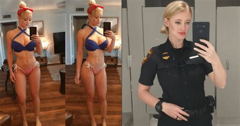 Hot Texas Cop Haley Drew Packs Some Serious Heat On Her Instagram Feed