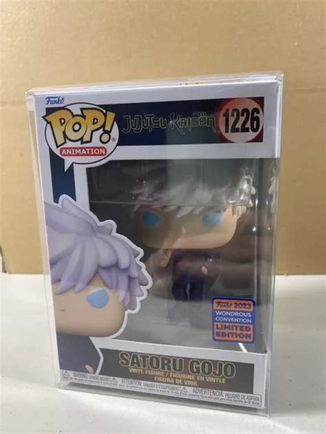 SATORU GOJO JUJUTSU Kaisen FUNKO POP Wondercon 2023 Shared Sticker W