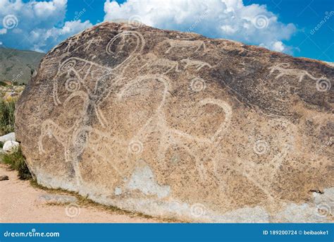 Petroglyph Open Air Museum A Famous Historic Site In Cholpon Ata