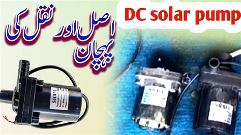 Air Cooler Dc Pump Shafi 12v Best Solar Cooler Pump Easy Repair YouTube