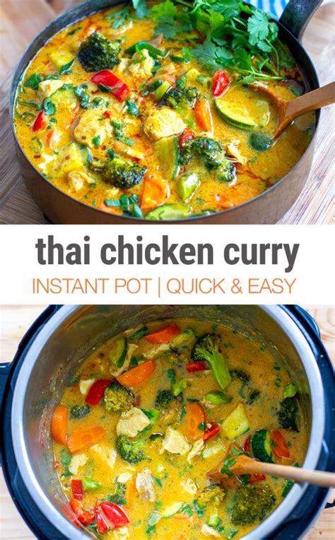 Instant Pot Thai Chicken Curry Instant Pot Eats