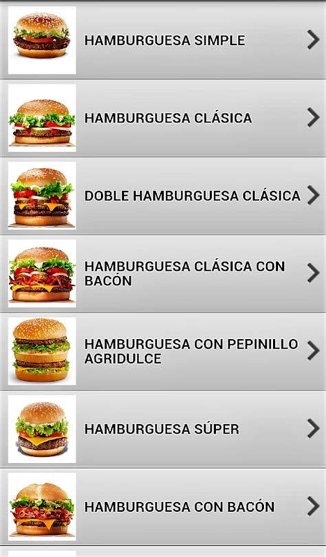 Comida Rápida - Recetas APK สำหรับ Android - ดาวน์โหลด