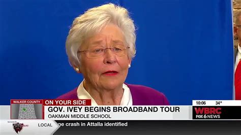 Gov Ivey Begins Broadband Tour Youtube