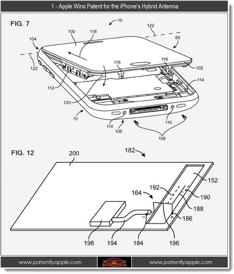 Apple Wins Iphone Patents For Location Tracking Hybrid Antenna And More Patently Apple