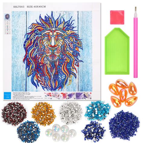 Painting Kits for Kids Age 6 7 8 9 10 11 12 Year Old Girl Gifts, Arts And Crafts Diamond Paint ...