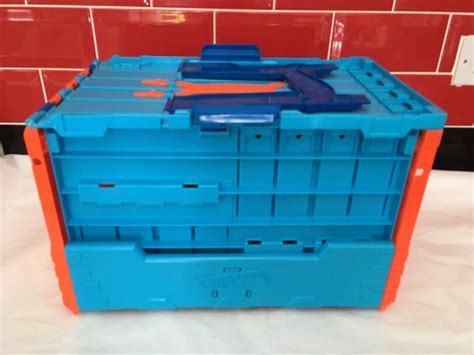 Hot Wheels Track Builder System Race Crate Playset Picclick Uk