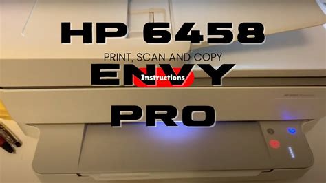 How To Print Scan Copy Using A Hewlett Packard Hp Envy Pro