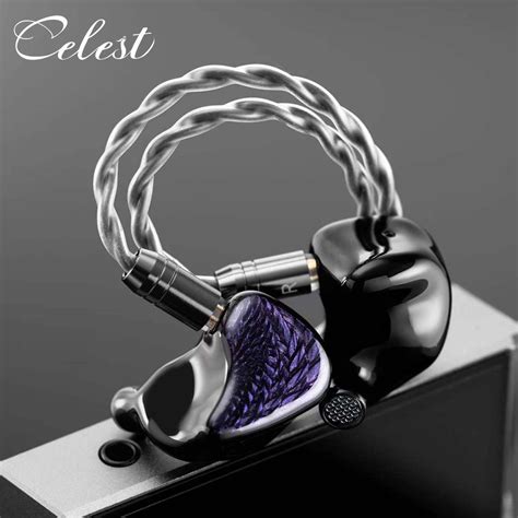 Kinera Celest Wyvern Black Pro In Ear Monitors With 3 Plug Types