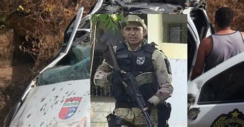 Carro Da Pm Rn E Caminh O Batem Na Rn Soldado Morre E Outro Fica