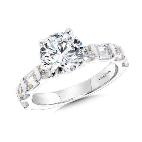 Diamond Engagement Rings Valina Criss Cross Engagement Rings