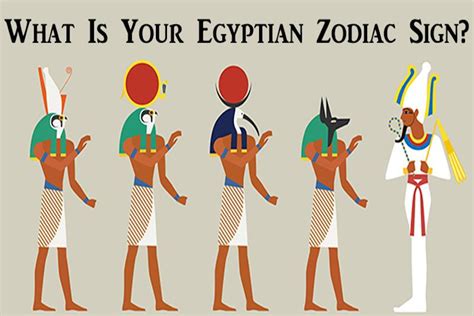 The 12 Egyptian God Goddess Signs Here Is What Your Egyptian Zodiac