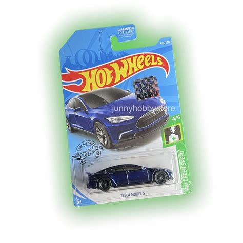 Hot Wheels Super Treasure Hunt Tesla Model S Shopee Malaysia