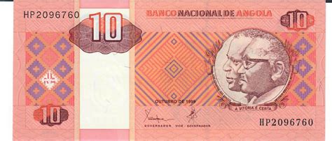 Angola Kwanzas Banknote Geldschein Unc Ma Shops