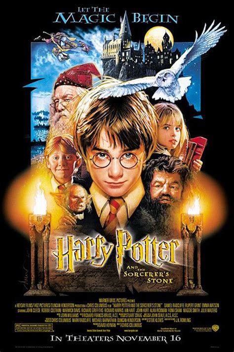 Harry Potter E A Pedra Filosofal Poster Foto Adorocinema