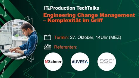 Itandproduction Techtalk Engineering Change Management Managing