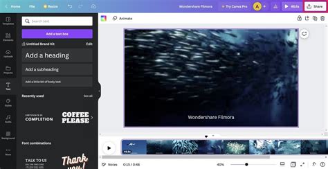 how to add subtitles to a video in canva