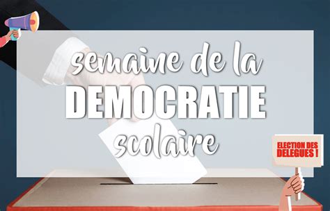 Semaine de la DEMOCRATIE scolaire electionsdelegues Collège de Guitres