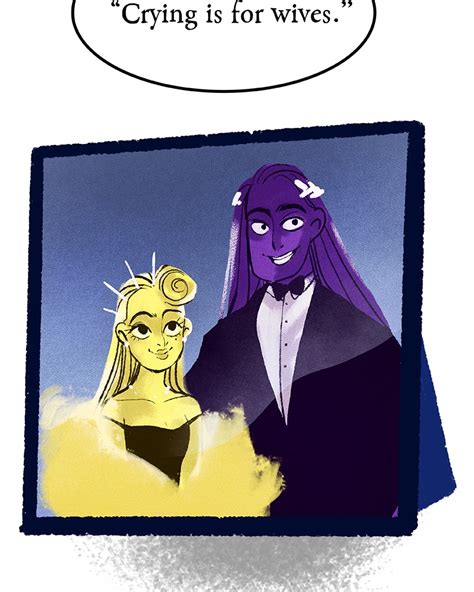 Episode 35 Lore Olympus Ilustraciones mitología griega Zeus y hera