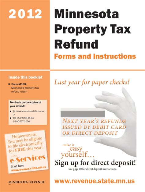 Fillable Online Property Tax Refund Forms And Instructions Fax Email