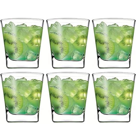 Buy Pasabahce Glass Carre Water Juice Whisky Tumbler Ml Pcs Set