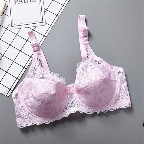 Feminized Lady Bras Push Up Bra Sexy Lingerie Lace Underwire Brassiere