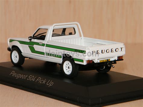 PEUGEOT 504 Pick Up 4x4 Dangel 1985 BlancNOREV SCALE 1 43 Ref 475458