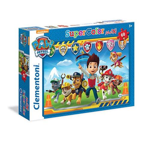 Puzzle Maxi Patrulha Pata Paw Patrol Pe As Puzzle Infantil