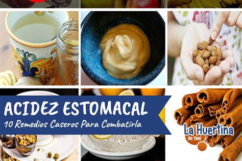 10 Remedios Caseros Para La Acidez Estomacal