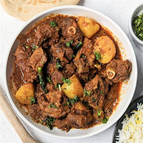 Authentic Aloo Gosht (Pakistani Meat and Potato Curry)