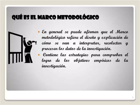 PPT Qué es el Marco Metodológico PowerPoint Presentation free