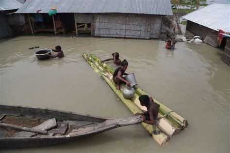 In Pictures Grim Flood Situation In Assam Affects 3 Million Floods