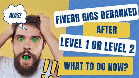 Solution Fiverr Gigs Deranked After Achieving Level Or Level