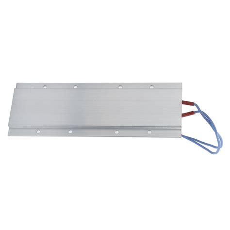 Ptc Heating Element Aluminum Shell Ceramic Insulated Heater Plate With Mounting Hole Ac220v