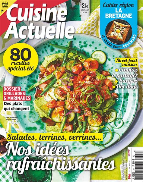 Cuisine Actuelle Août 2023 No 391 Download PDF magazines