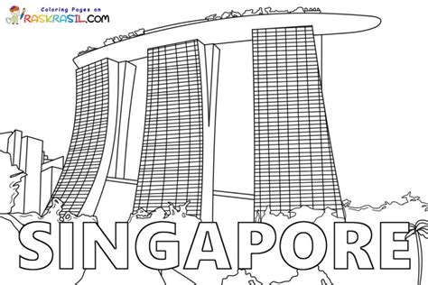 Singapore Coloring Pages Printable For Free Download