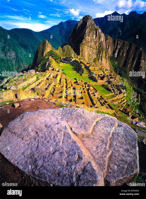 Machu Picchu Andes Mountains Peru Machu Picchu National Park Lost