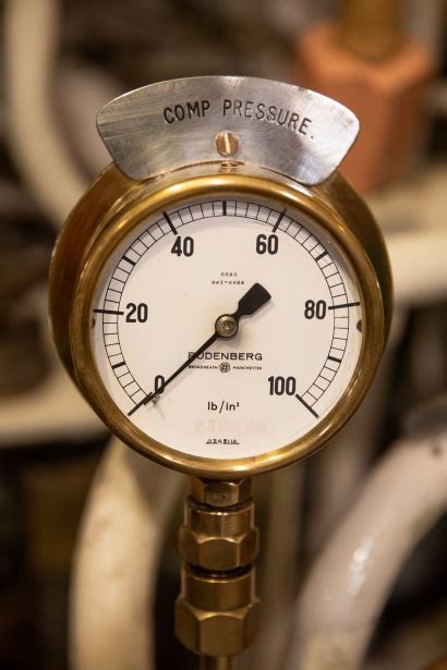 vintage pressure gauge  stock photo public domain pictures
