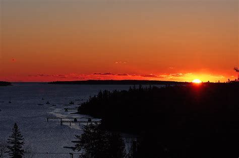 Good Foggy Morning Monday Sunrise From Maine Posted Via Flickr